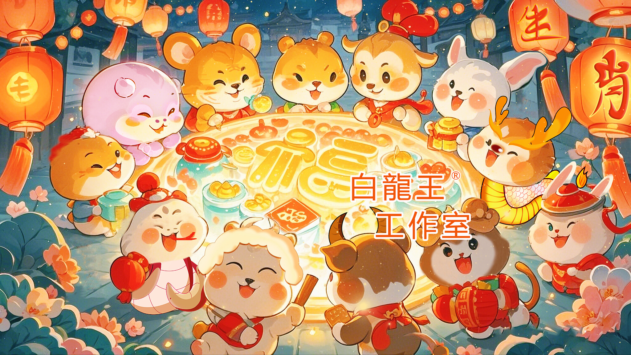 "十二生肖中谁是管家，忠诚可靠守护家园，鸡鸣狗盗各司其职，鼠牛虎兔共筑安宁"